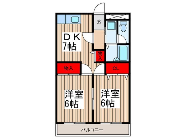 ＹＳＣ（１Ｆ）の物件間取画像